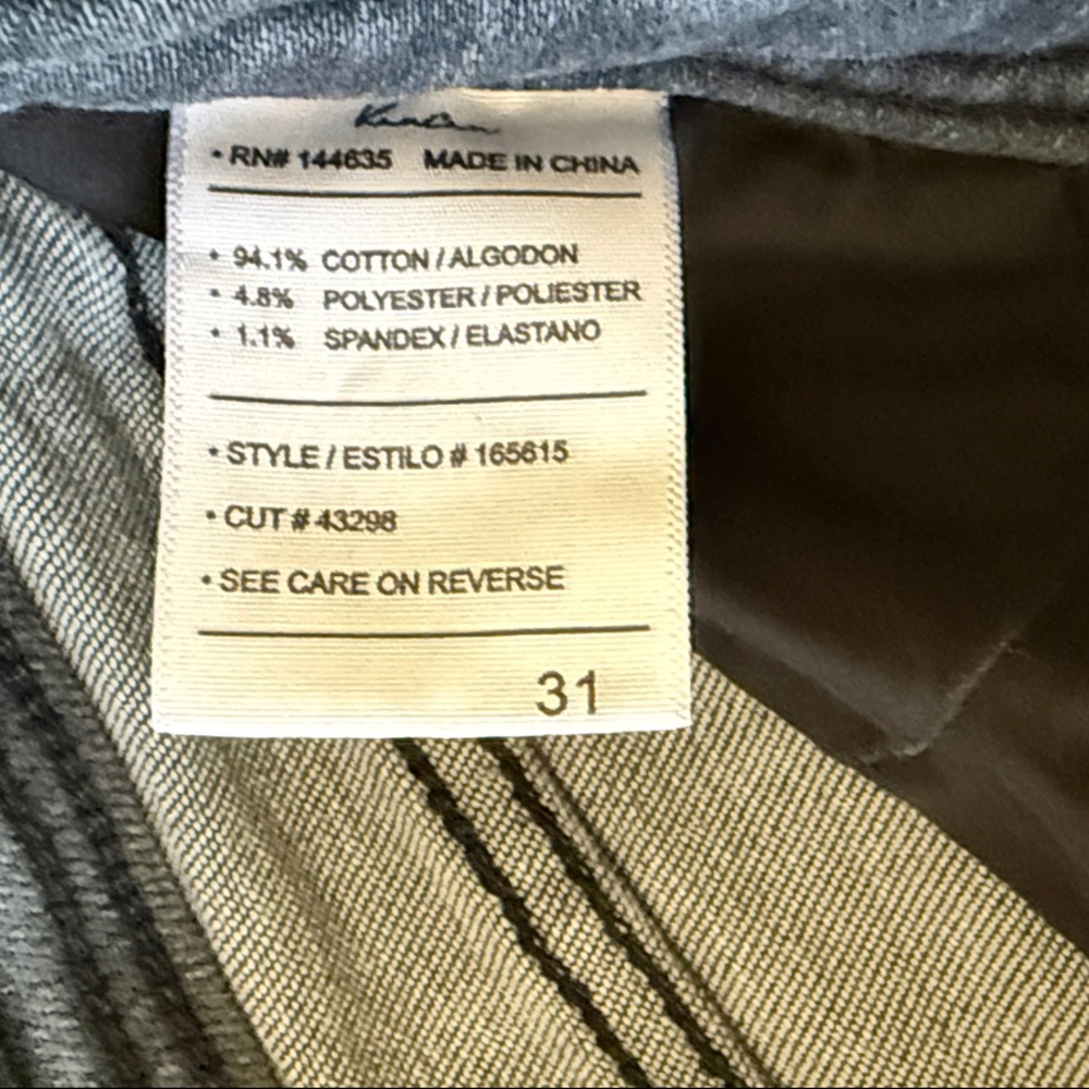 KanCan exclusively for Maurice’s Gray Cropped Jeans Women’s Size 31 - Picture 3 of 4